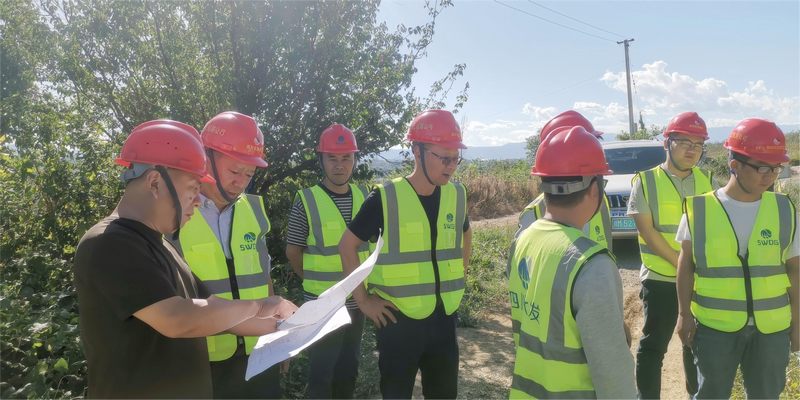 李銀剛帶隊赴龍塘項目開展防汛減災及安全生產專項檢查暨督導項目推進工作